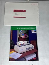1988 NEC Printer Products Catalog Fall/Winter w/ Envelope Vintage Computer Ad Ep picture