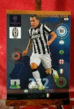 2014/2015 Panini Footballers Adrenalyn XL CL Carlos Tevez International Star Juve picture
