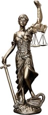 12 in Lady of Justice Statue Lady Justice Law Statue Blind Goddess of Justice Sc picture