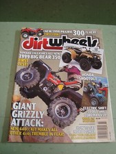 Dirtwheels Magazine July 1998 / Test 1999 Yamaha Big Bear 350 2WD picture