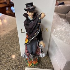Lenox Midnight Vampire 2001 Legends Of Halloween Pencil Sculpture Wolf Pumpkins picture