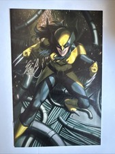 LAURA KINNEY WOLVERINE #3 1:100 X-23 VIRGIN VARIANT MARVEL SIGNED w COA picture
