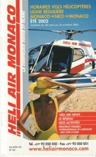 Heli Air Monaco timetaeble 2003/03/30 picture