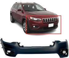 Compatible with Front Bumper Cover 2019-2023 Jeep Cherokee W/O Park Assist. New, picture