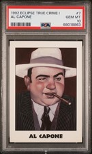 1992 Eclipse True Crime I Al Capone #7 PSA 10 picture