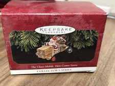 1997 Hallmark Keepsake Ornament The Claus-Mobile Here Comes Santa  picture