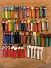 Huge PEZ Dispenser Lot Of 55 Assorted Disney Pokemon Mario Superhero Holiday picture