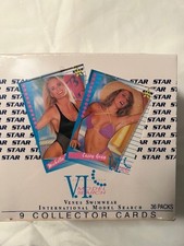 1994 Venus Swimwear Star International Model Search Factory Sealed Box 36 Packs picture
