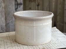Antique French Ironstone Digoin Sarreguemines Confiture Pot picture