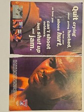 RARE Vintage 90s NBA Basketball Gaming Ephemera Lot Barkley & Pippen Features picture
