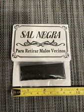 SAL NEGRA-Black Salt-14g (3/8Oz) Para Retirar malos Vecinos-For Bad Neighbors picture