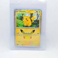 Pikachu - 023/128 - Pokemon 30th Anniversary - PACK FRESH picture