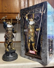 ODIN  #1106/#1500 Bowen Designs Painted Statue 2008  Thor Marvel Displayed picture