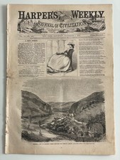 HARPER'S WEEKLY John Brown Harpers Ferry Nov, 5 1858 picture