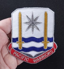US ARMY Pacific Special Troops Battalion STB-43 PACIFIC WARRIORS Military Patch picture