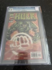 Hulk #1 1999 John Byrne Sunburst Variant CGC 9.8 Rare In High Grade picture