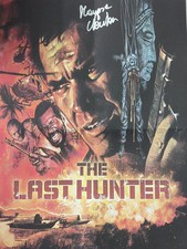 The Last Hunter A3 reversible poster SIGNED BY MARGIE NEWTON picture