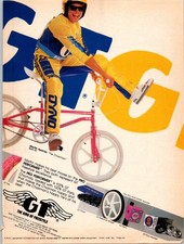 1986 • GT Performer Dyno Martin Aparijo Print Ad • 80s BMX Bike FA.50 picture