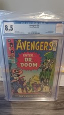 The Avengers #25 cgc 8.5 1966 White Pages Marvel Comics Dr. Doom Appearance *S12 picture