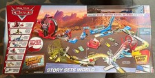 VHTF Disney Pixar Cars Radiator Springs Classic STORY SETS WORLD Box Set Mattel  picture