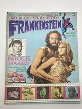 Castle of Frankenstein #12 1968 Gothic Castle Raquel Welch 1 Million B.C. Cover picture