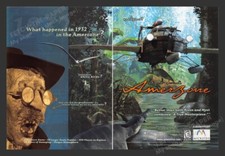 Benoit Sokal's Amerzone 1990s Video Game Print Ad (2 pages) 1999 picture