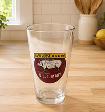 Hash House A Go Go Johnny's Famous B.L.T Mary Pint Glass / Pearl Vodka picture