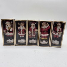 Christmas Reproductions Memories Of Santa Lot Ornaments 1925 1926 1933 1940 1947 picture