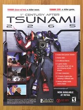 Tsunami 2265 PC 2002 Vintage Print Ad/Poster Official Video Game Promo Art Anime picture