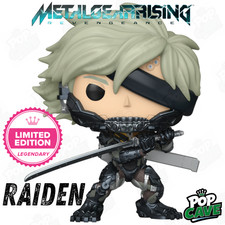 Funko Pop Cave RAIDEN: METAL GEAR RISING Limited Edition 🔥ONLY 1200 MADE 🔥 picture