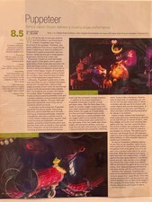 2013 Puppeteer PS3 Video Game Magazine Review Page Sony Japan Studio picture