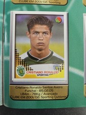 2002/2003 Panini Foot Complete Album Roockie Cristiano Ronaldo  picture