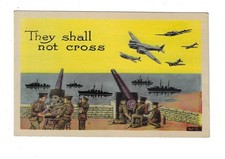 WWII Canadian Allied Propaganda Postcard 