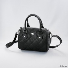 Kingdom Hearts Quilted Mini Boston Bag Black Handbag Square Enix Disney PSL picture