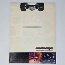 Rollcage Sony PlayStation 1 PS1 PC Including Gravity Print Ad/Poster picture