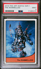2010 The Art Hustle Series 1 The RAMMELLZEE #43 PSA 9 Highest Graded POP 2 picture