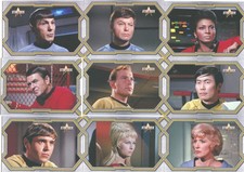 NEW Star Trek Connections Complete 90 card base set plus 2 empty wrappers picture
