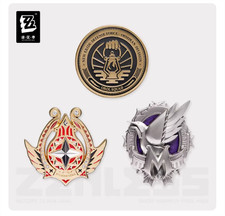 Official ZZZ miHoYo Zenless Zone Zero Badge Faction Emblem Zinc Alloy Goods picture