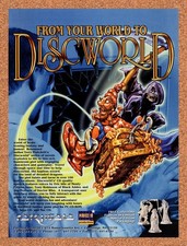 1995 Discworld PC Original Advertisement / Retro Promo v2 picture