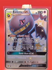 Banette GX SV61/SV94 Hidden Fates Ultra Rare Shiny Vault Pokemon Card * New * picture