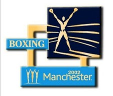 2002 Commonwealth Games Pin Badge - Boxing Pictogram picture