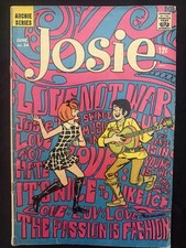 1968 Archie Josie Psychedelic Love Not War #34  picture
