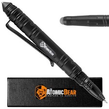 The Atomic Bear Defender Tactical Ballpoint Pen Stylus Glass Breaker Refillable picture