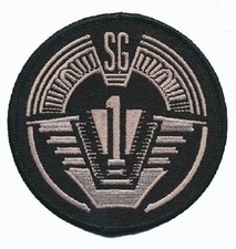 Stargate Star gate SG-1 Project Earth Atlantis U.S.S. Odyssey 3.5 HOOK Patch picture