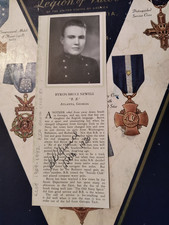 Lcdr. BYRON BRUCE NEWELL USS Hornet (CV-8) KIA 1942 Signed 1930 USNA Pic picture