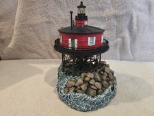 Extremely Rare Harbour Lights Seven Foot Knoll Lighthouse MD. Lights (Tested) picture