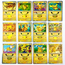 Pokemon TCG 30th Celebration PIKACHU Cards -  (Holo) Near Mint- Choose your card picture