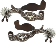 Western Cowboy Spurs, 1 Pair Men Western Spurs picture