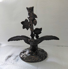 Antique Art Nouveau Pewter Epergne Base - Eagle & Grapevine, c.1890 Shape P1724 picture