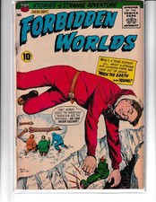 36757: AMERICAN COMICS GROUP FORBIDDEN WORLDS #90 VG Grade picture